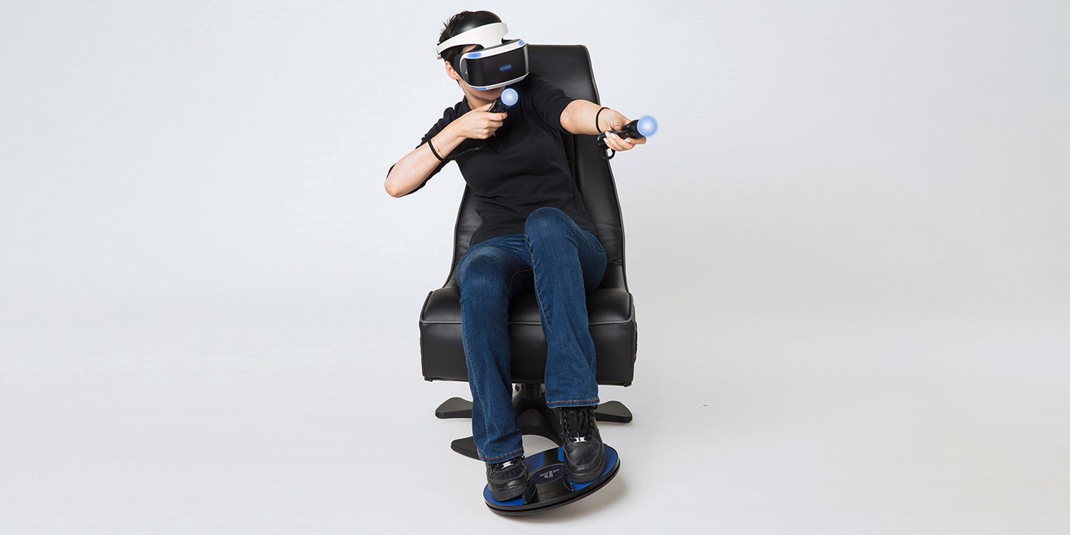 vr headset shuttle commander psvr 3drudder's PSVR controller is virtual freedom in your seat using your feet  Digital Trends