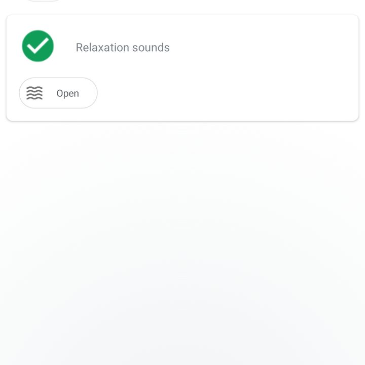 Ok, Google help me relax