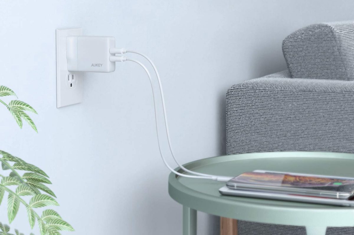 aukey ganfast charger