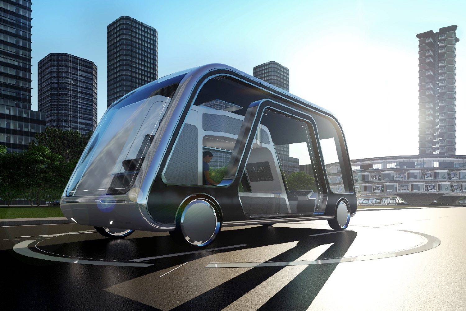 aprilli autonomous travel suite concept hotel