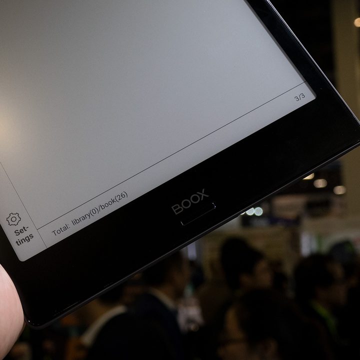 boox note pro product impressions ces 2019 8