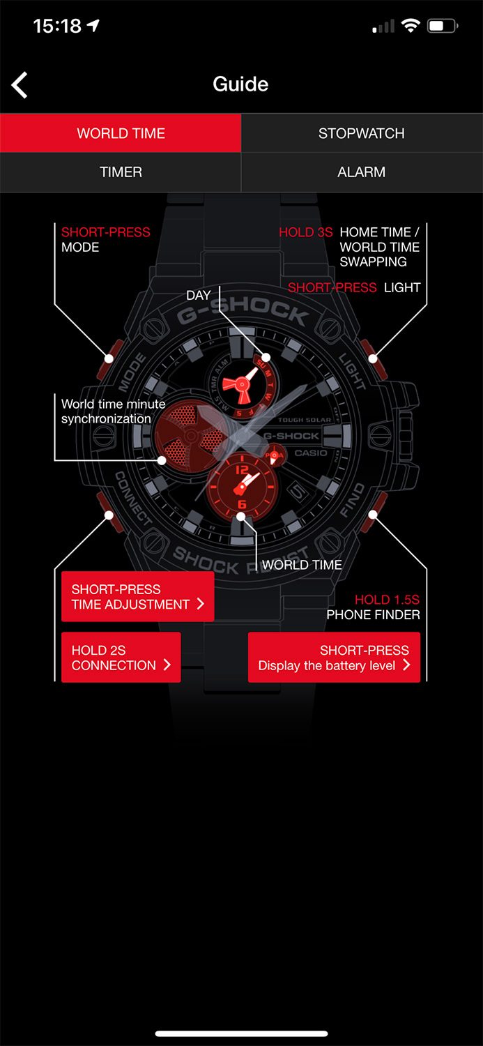 casio g shock steel gst b100xa review b100 app 3