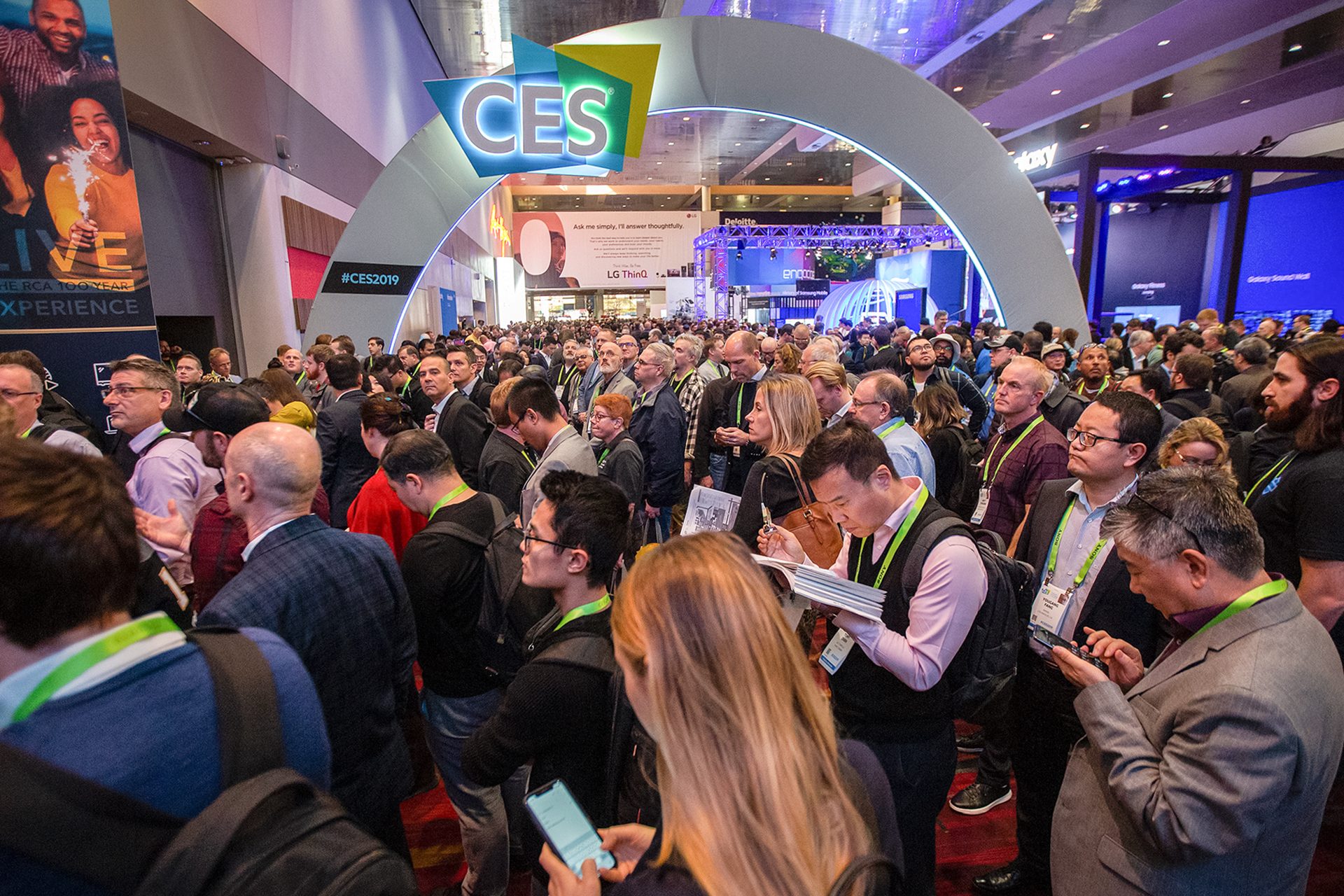 CES 2019 Crowd Hero Shot