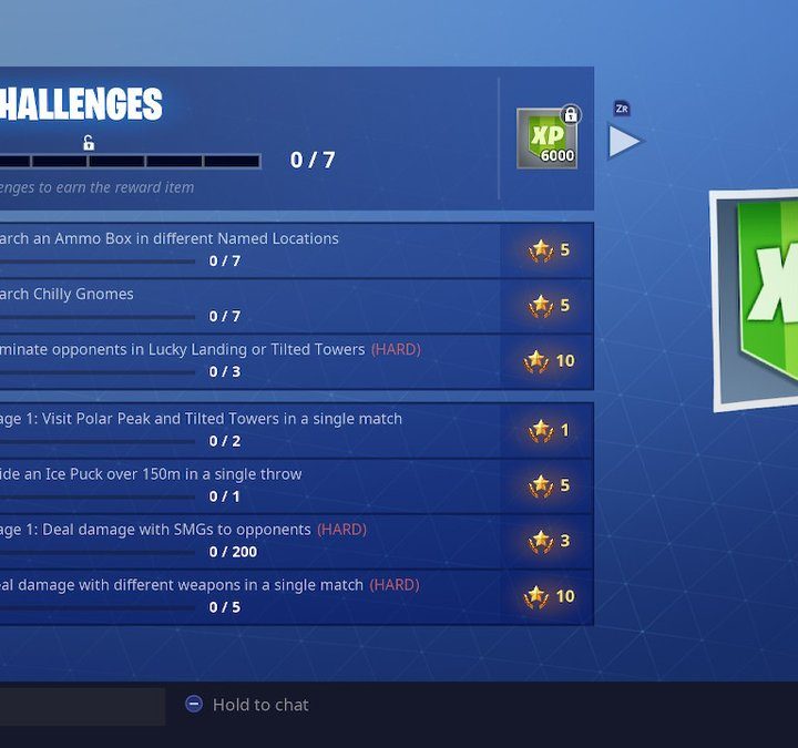 Week 6 challenges list | fortnite week 6 challenges fortnite search chilly gnomes