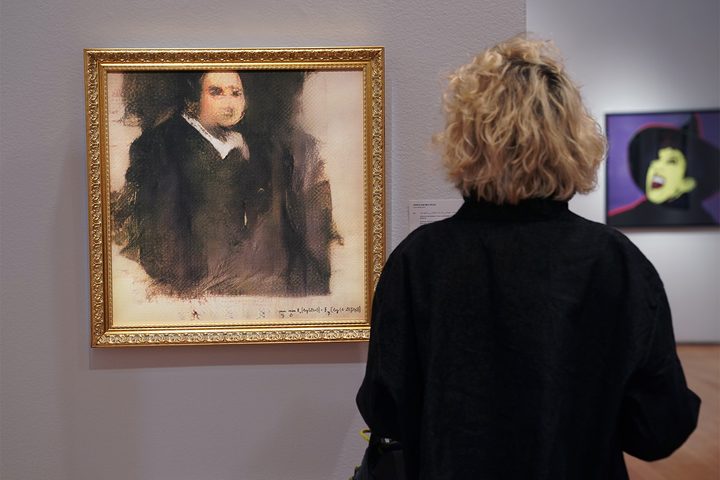 christie's auction a.i. painting