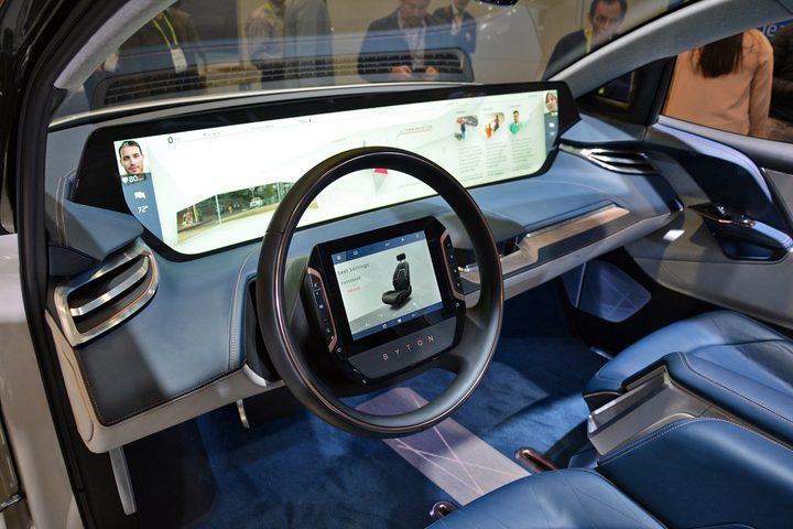 Byton M-Byte concept CES 2019