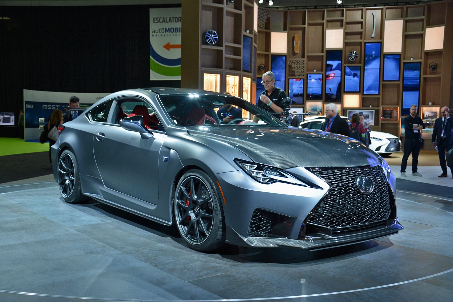 The 2020 Lexus RC F goes on a diet to run faster and hit harder