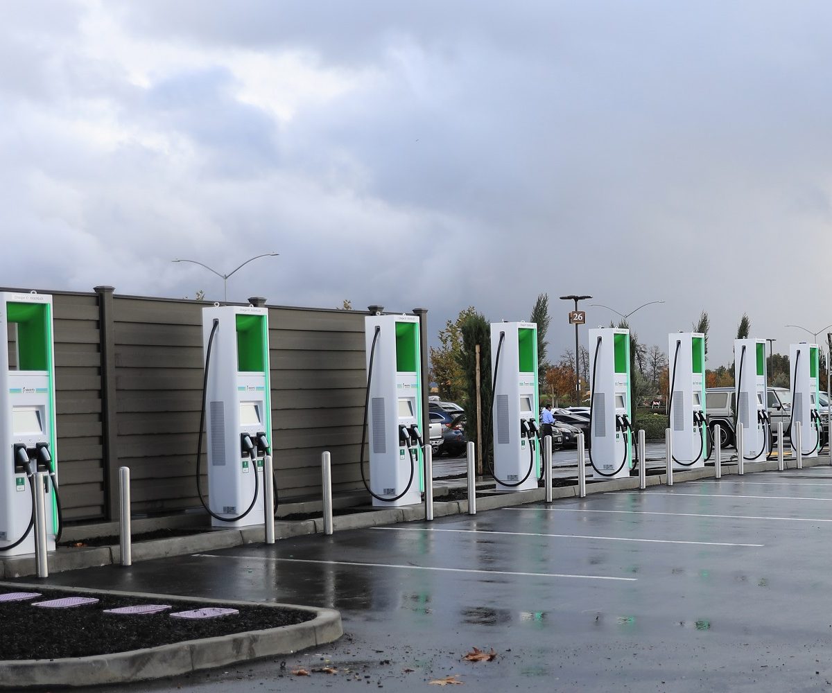 Electrify America charging stations