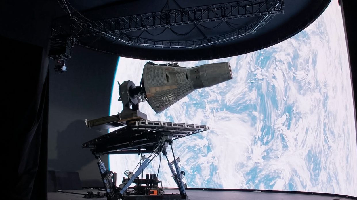 Space Vehicle Model on Platform | First Man VFX