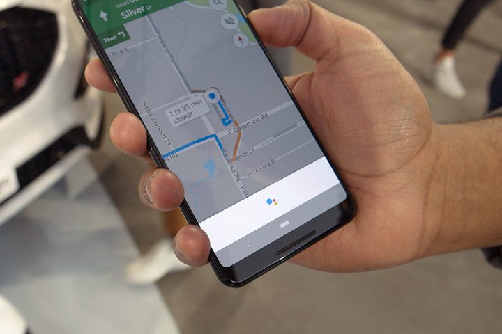 Google Assistant on Google Maps