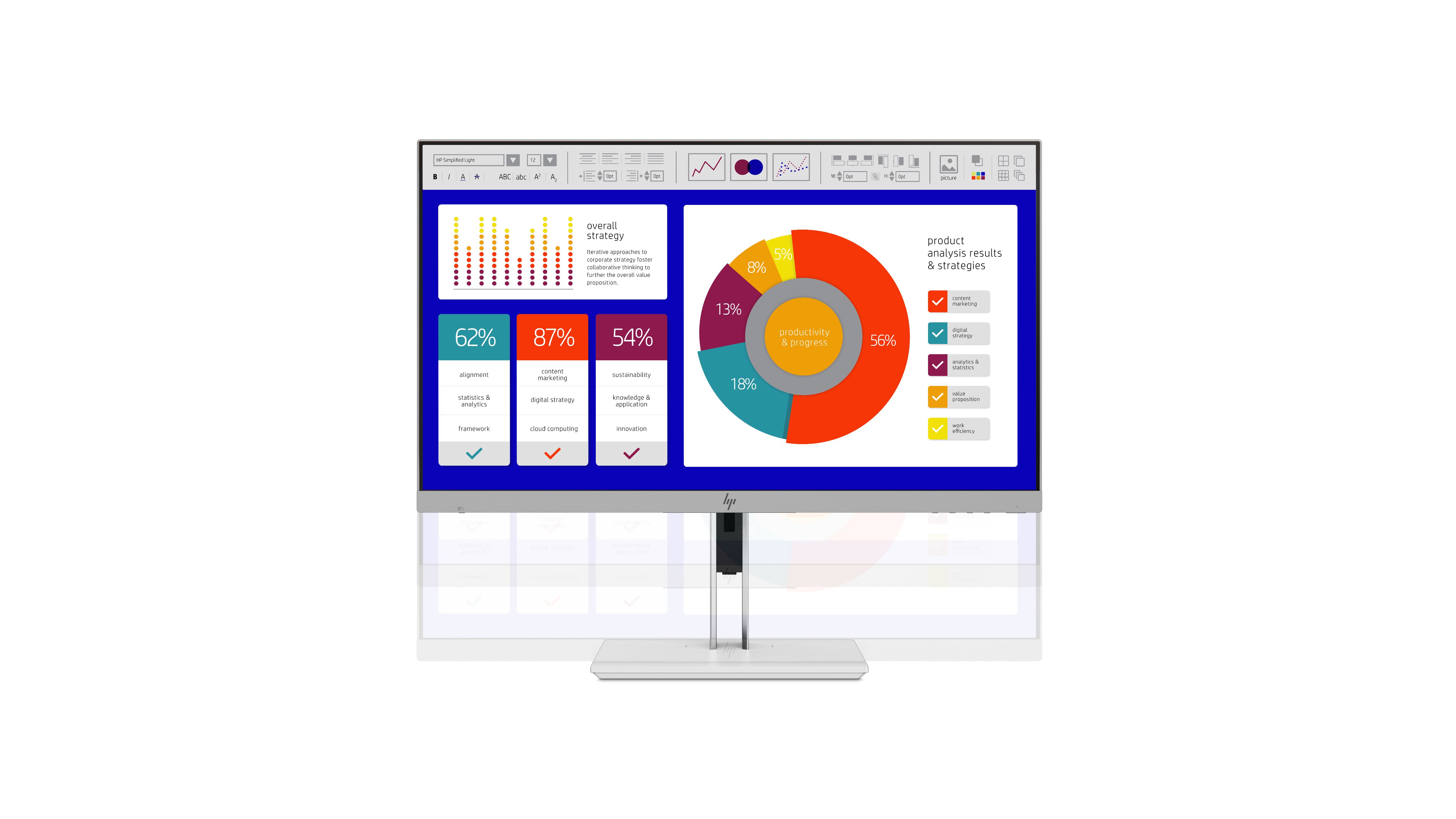 hp launches new monitors and all in one ces 2019 elitedisplay e243p sure view monitor adjust
