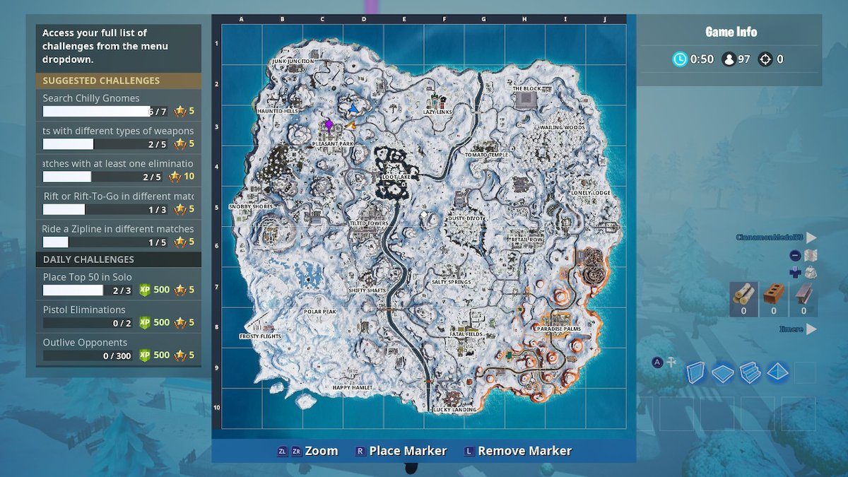 fortnite ice storm ice shards
