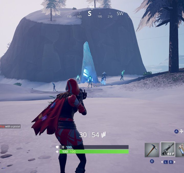 fortnite ice storm challenges golden ice brutes