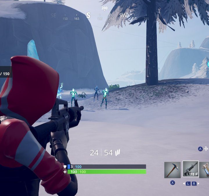 fortnite ice storm challenges golden ice brutes
