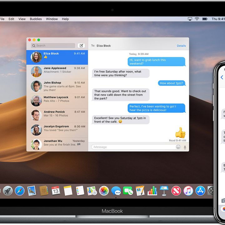 iMessage on Mac