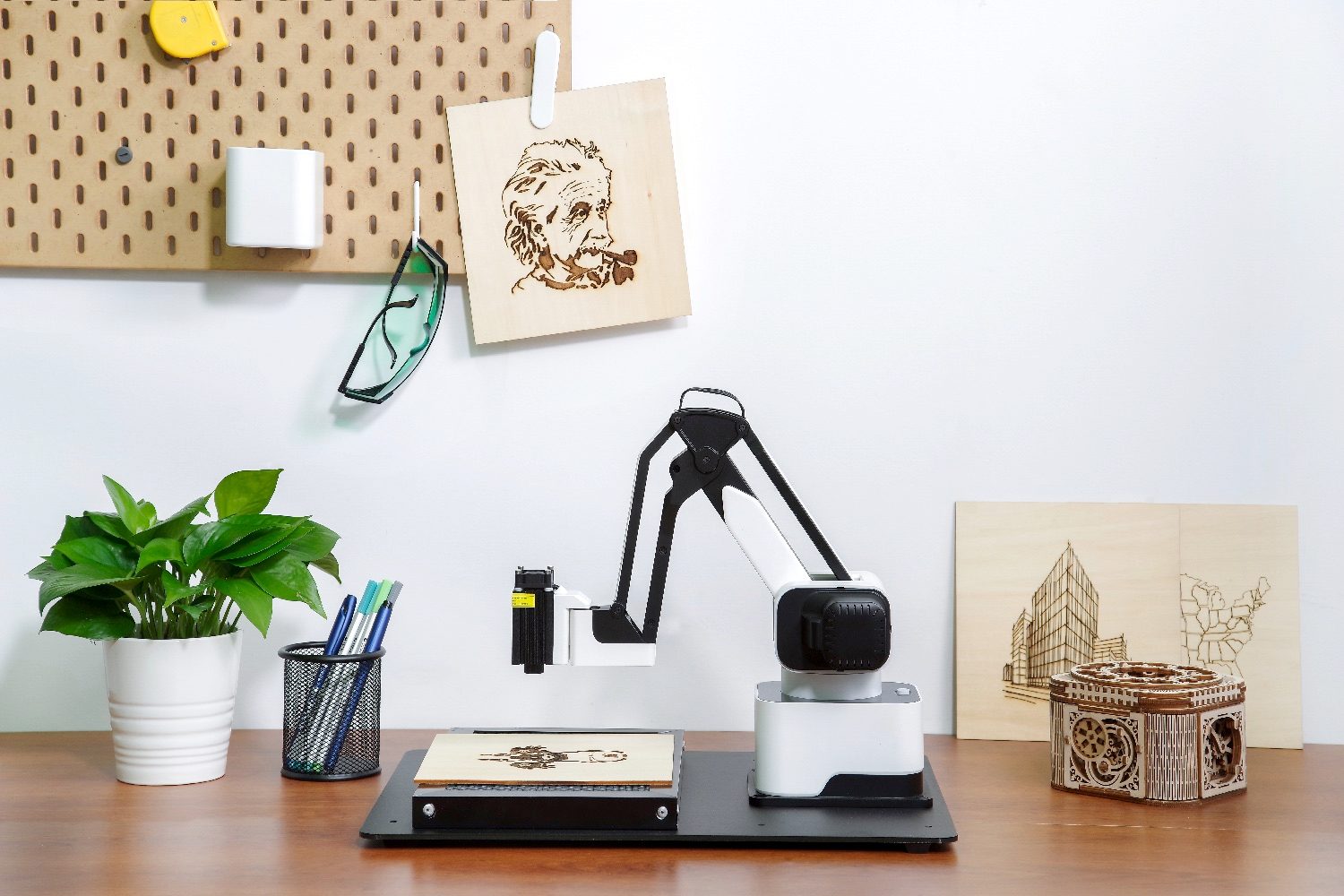 hexbot robot arm kickstarter img1311