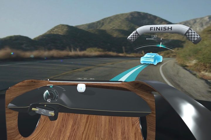 Nissan Invisible-to-Visible technology concept