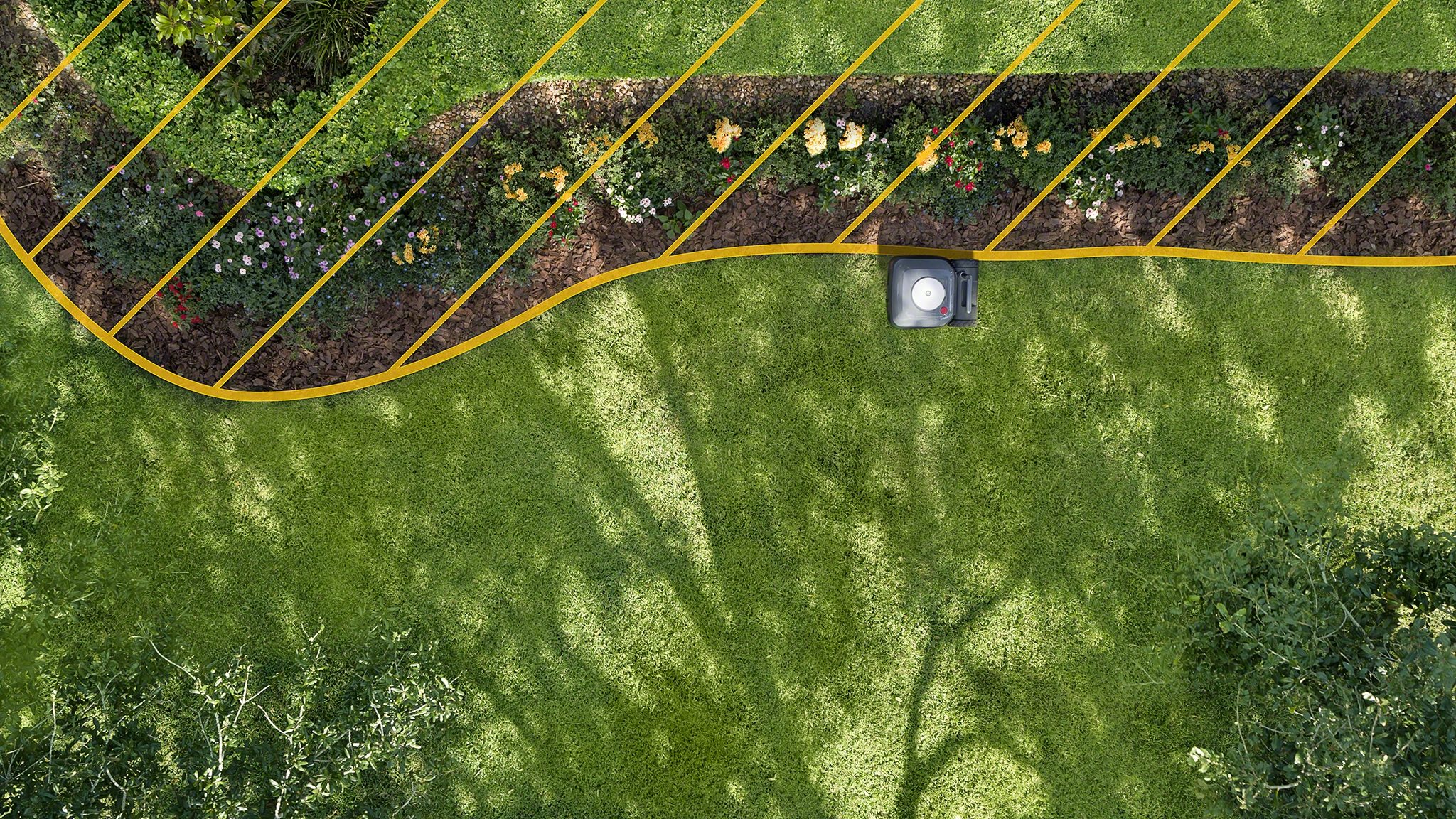 irobot terra robot mower photo insitu boundaryoverlay