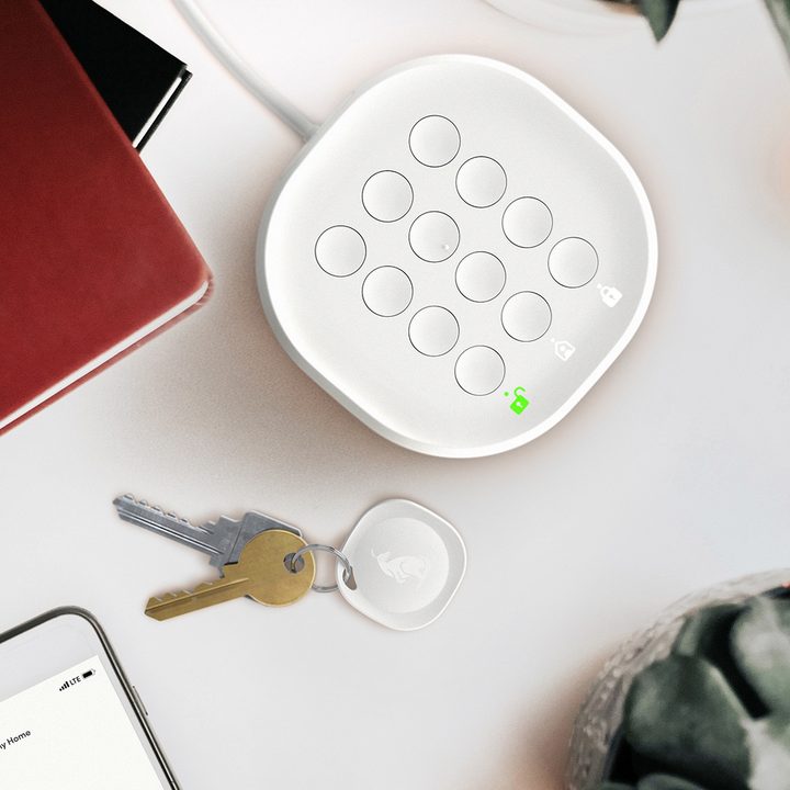 kangaroo security sensor alarm cameras ces 2019 siren keypad