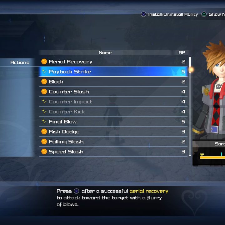 Kingdom Hearts 3 Abilities