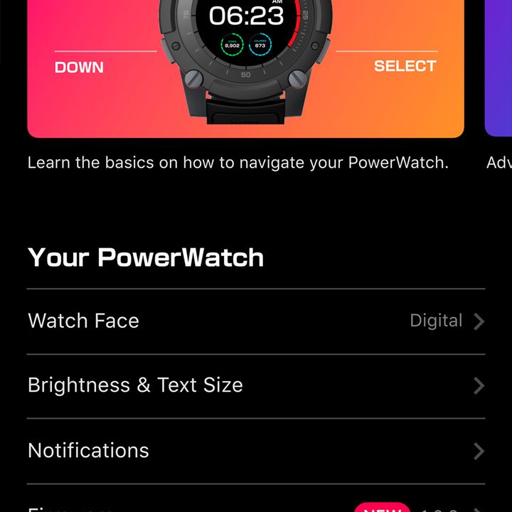 matrix powerwatch 2 review screen