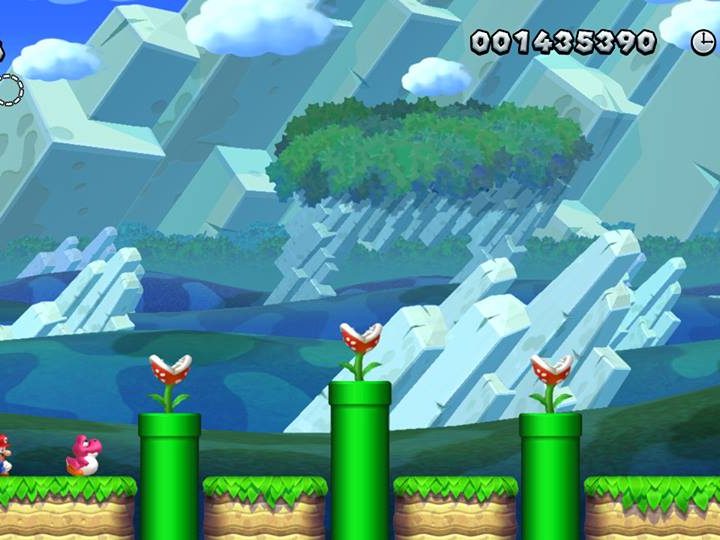 New Super Mario Bros. U Deluxe Pipes