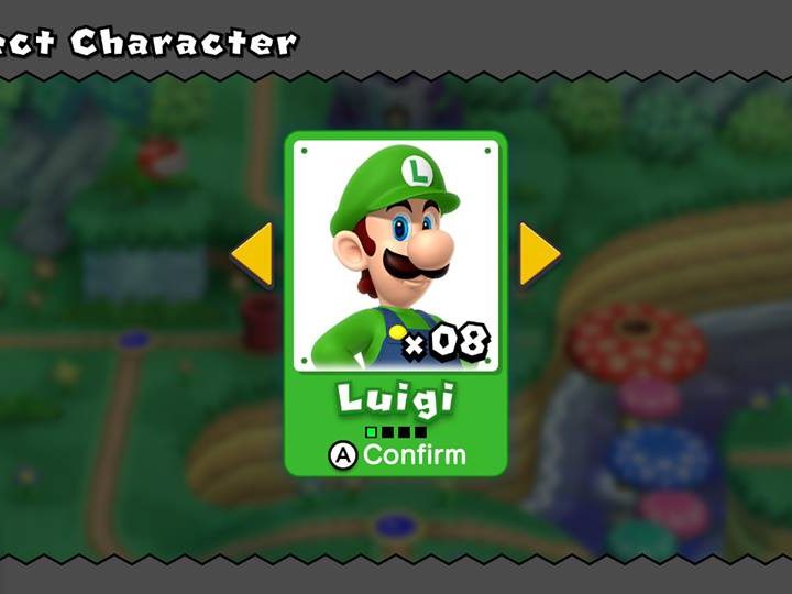New Super Mario Bros. U Deluxe Luigi