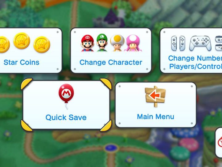 New Super Mario Bros. U Deluxe Save
