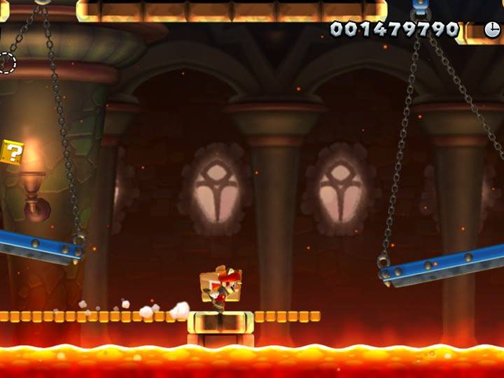 New Super Mario Bros. U Deluxe Lava