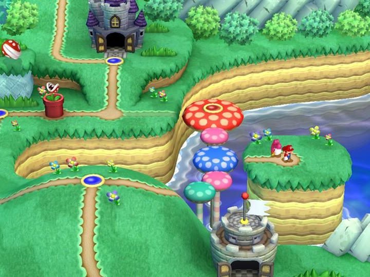 New Super Mario Bros. U Deluxe Map