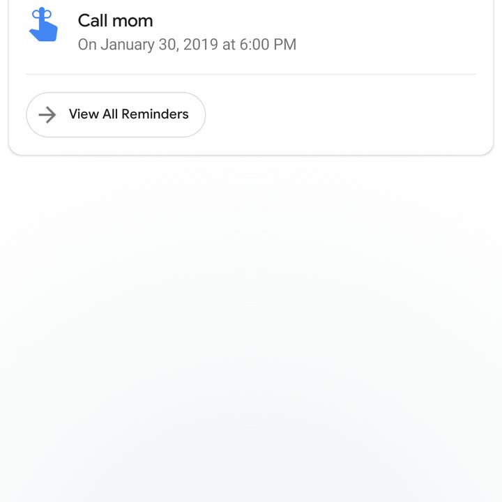 Ok, Google set a reminder