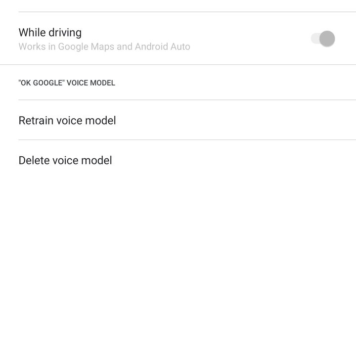 Setting up Ok Google
