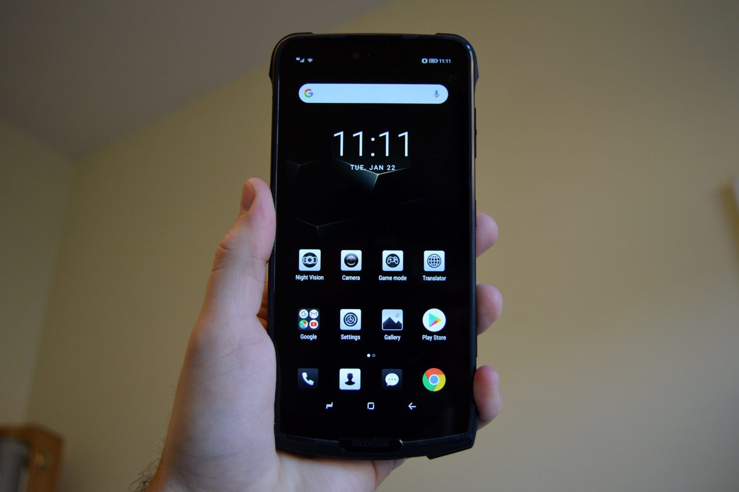 The tough Doogee S90 has power for days and can see in the dark