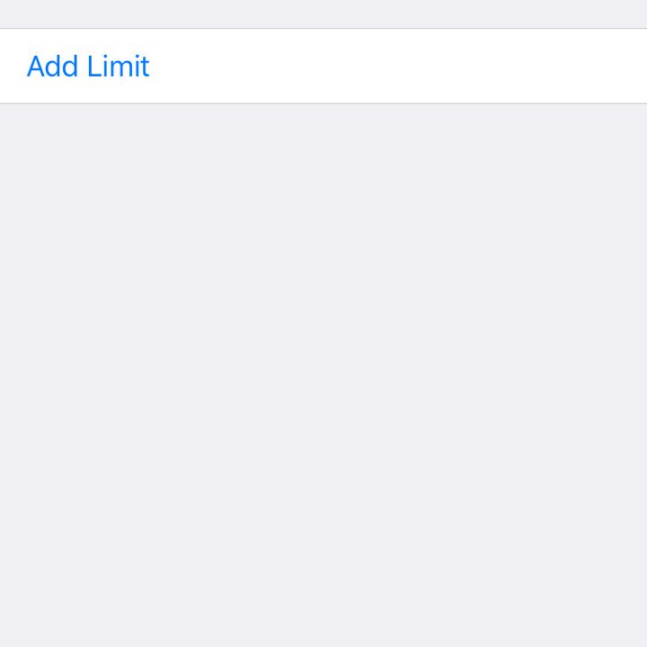 Add Limit.