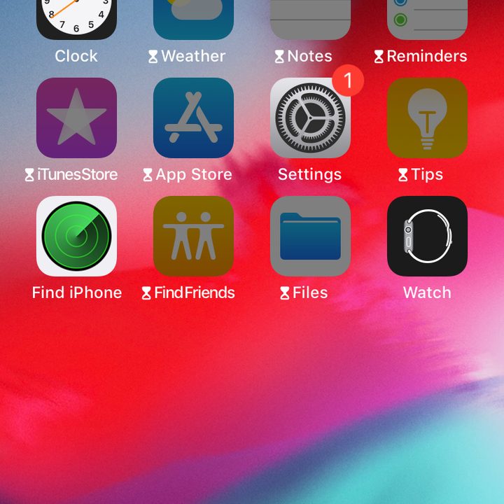 Apps on Downtime.