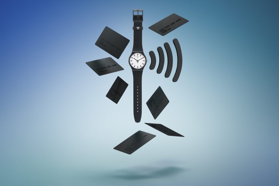 swatchpay swatch watch switzerland news black