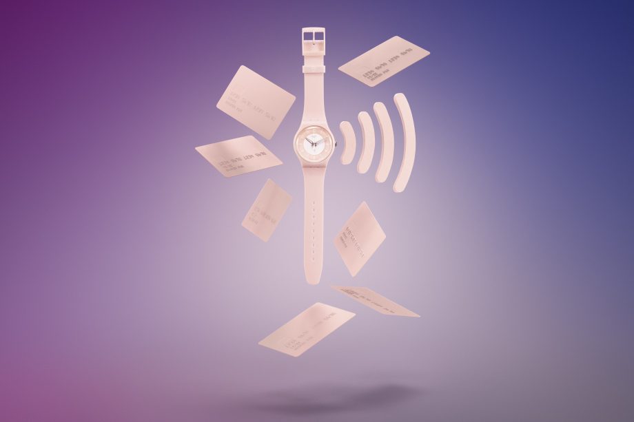 swatchpay swatch watch switzerland news pink