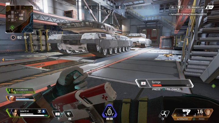 Healing using syringe | Heal out of Harm's Way | Apex Legends Beginner's Guide