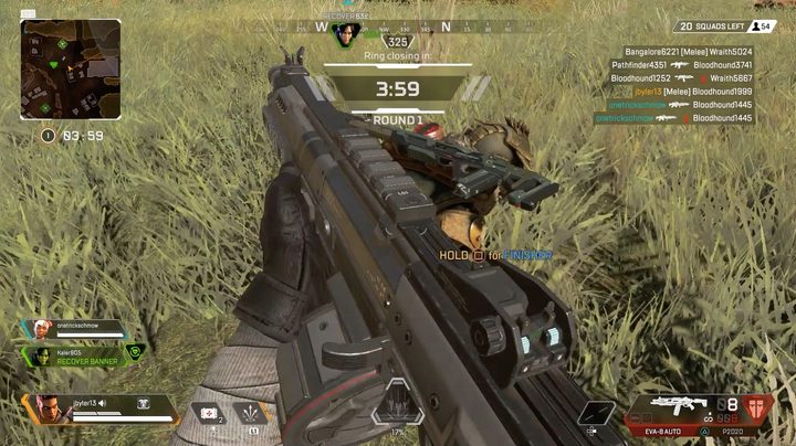 About to use a finisher on an enemy | Only use finishers when the coast is clear | Apex Legends Beginner's Guide