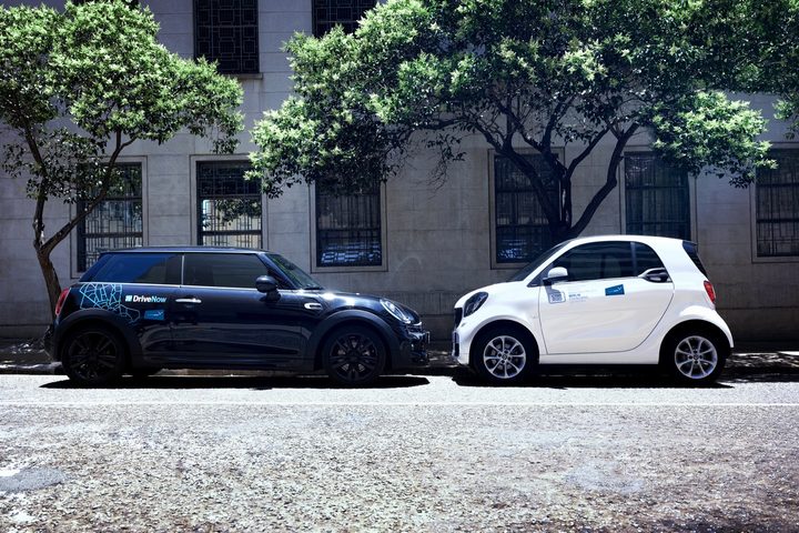 BMW and Daimler mobility joint venture