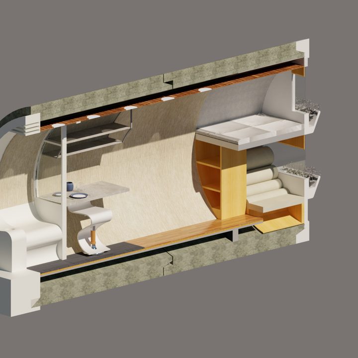concrete pipe tiny home sandra guillen 30430