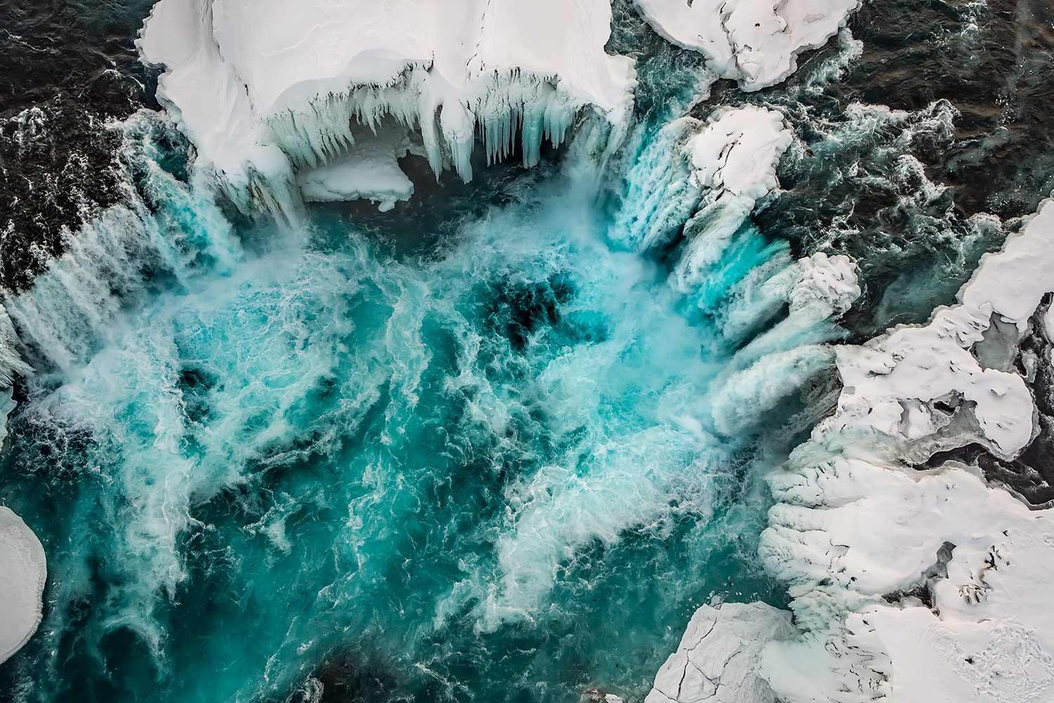 best drone photos crevice