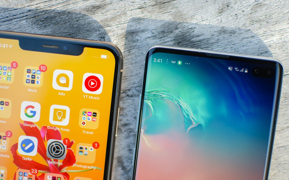 Samsung Galaxy S10 Plus vs. iPhone XS Max