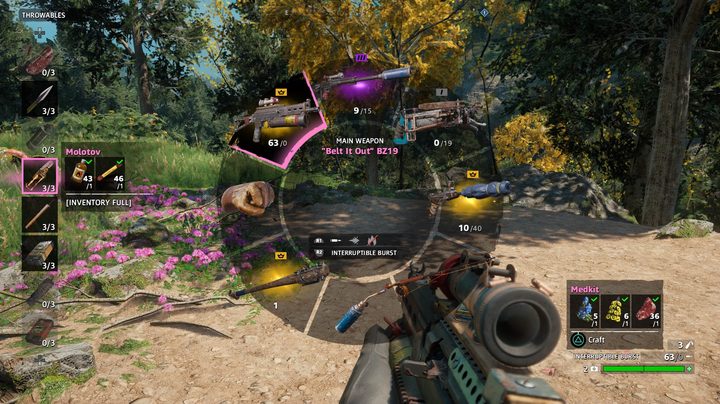 Craft medkits and throwables | Far Cry New Dawn Beginner's Guide