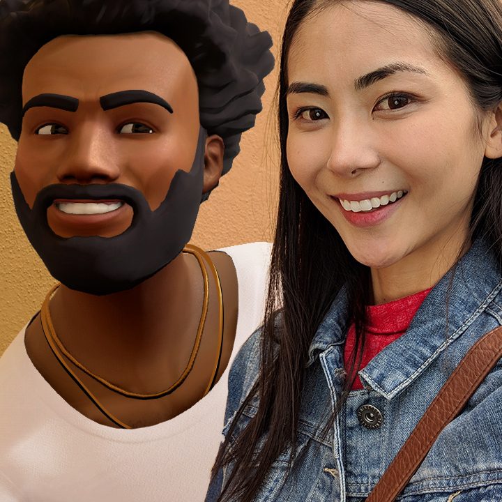 childish gambino in plaground on pixel gambinoselfie