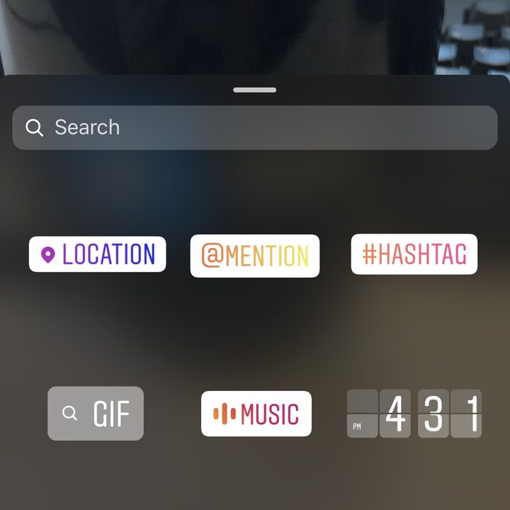 how to post gifs on instagram gif story 2