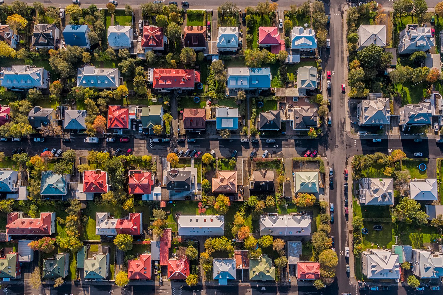 best drone photos little boxes