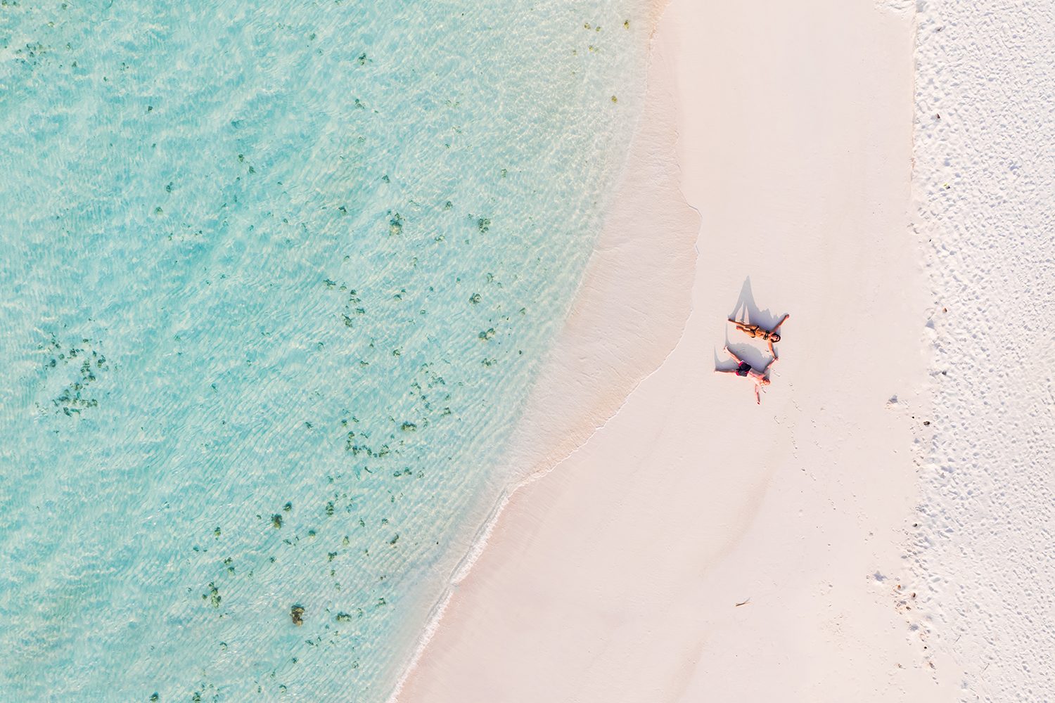 best drone photos people on the beach