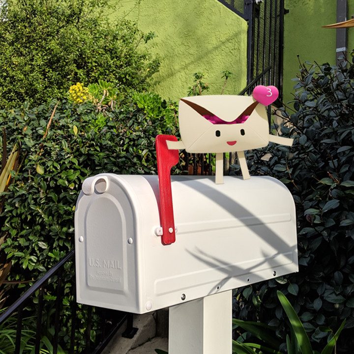 google love playmoji pack pixel mailbox