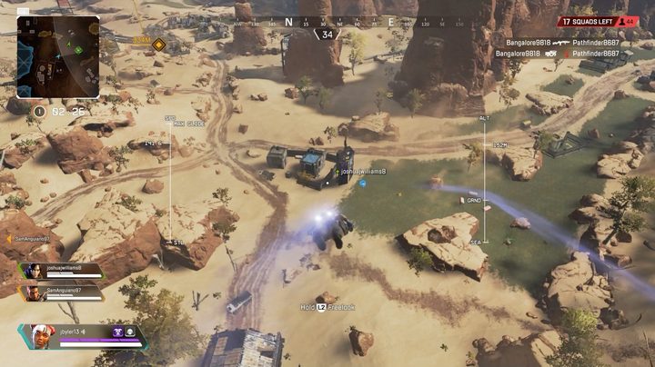 Jumping from a balloon | Pay attention to balloon's | Apex Legends Beginner's Guide